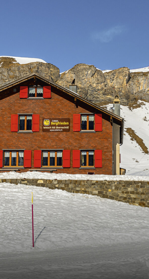 Frutt Essen Schlafen Winter Bergfrieden