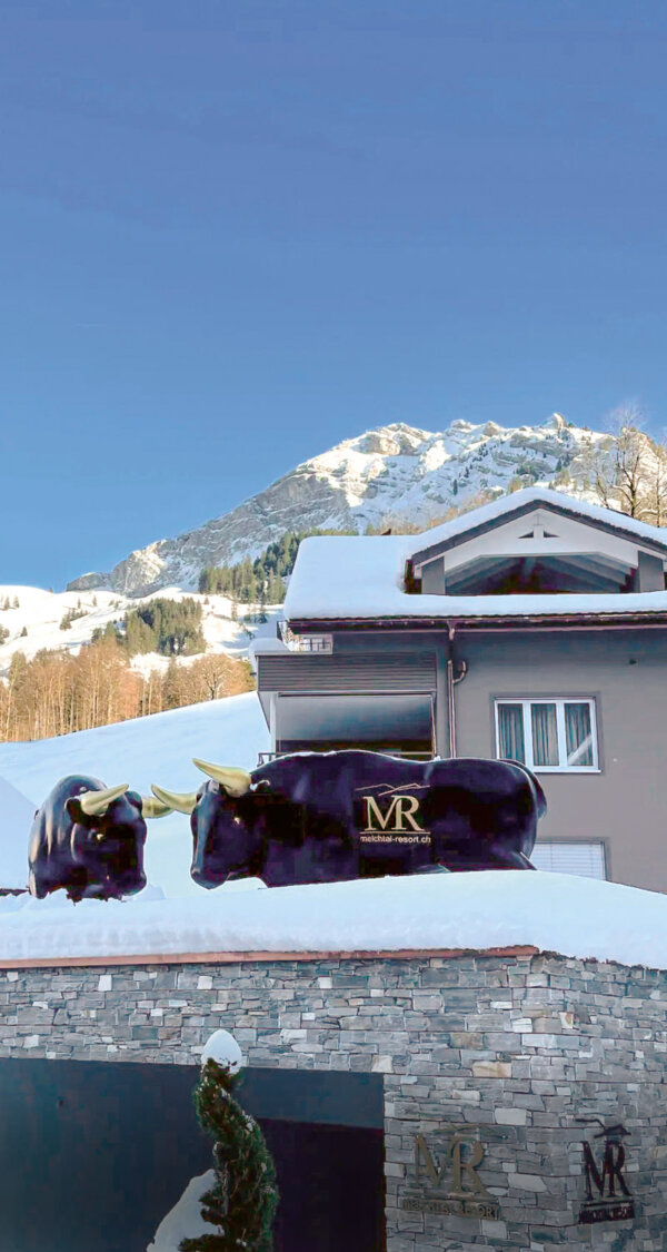 Frutt Essen Schlafen Winter Melchtal Resort