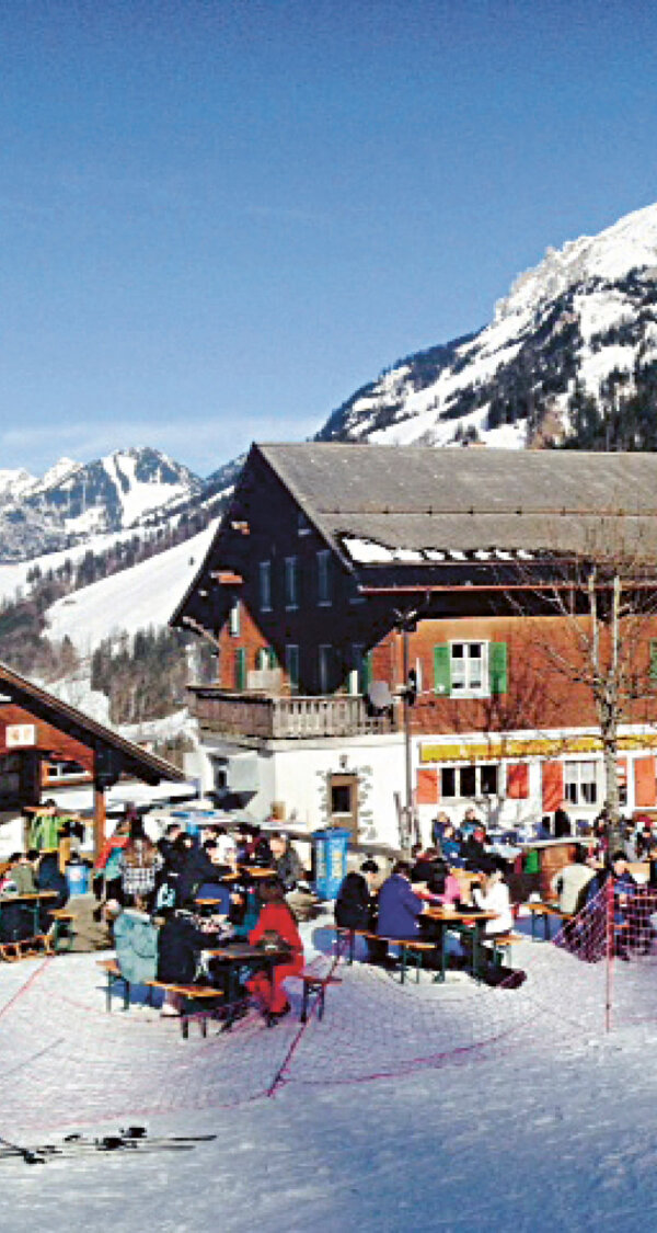 Frutt Essen Schlafen Winter Waldhaus